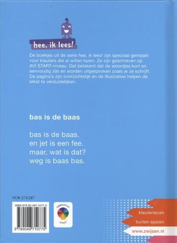 Bas is de baas / Hee, ik lees! 9789048710775 Mark Janssen, Boeken, Verzenden, Zo goed als nieuw, Mark Janssen