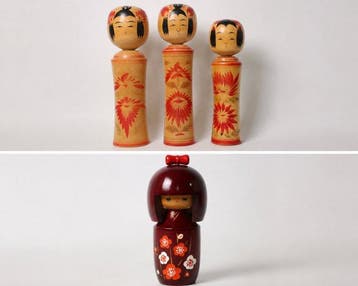 Handmade Japanese Kokeshi - Pop - Japan
