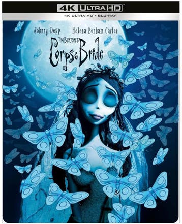 Corpse Bride (4K Ultra HD Blu-ray) (Steelbook), Cd's en Dvd's, Blu-ray, Verzenden, Nieuw in verpakking