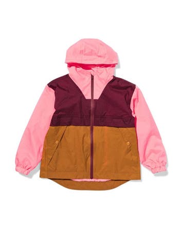 HEMA Kinderregenjas kleurblokken roze, Verzenden, Nieuw