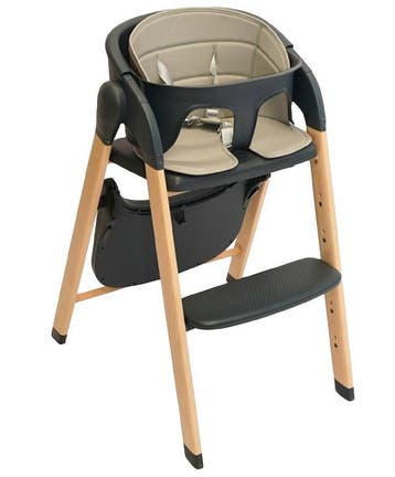 Bo Jungle Grow With Me Shady Grey Kinderstoel, Verzenden, Nieuw, Meegroeistoel