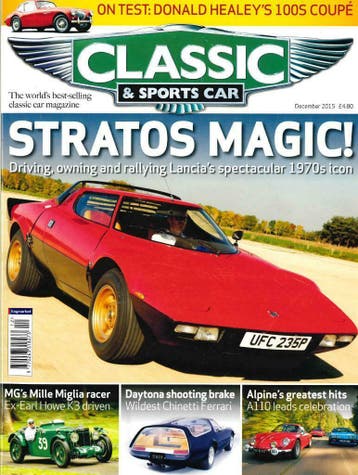 CLASSIC AND SPORTCAR ALPINE A110 MG K3, Verzenden, Gelezen, Algemeen