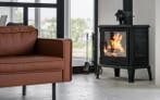 Houtkachel Nordflam Toria 9 - 15kw, Ophalen, Nieuw, Hout