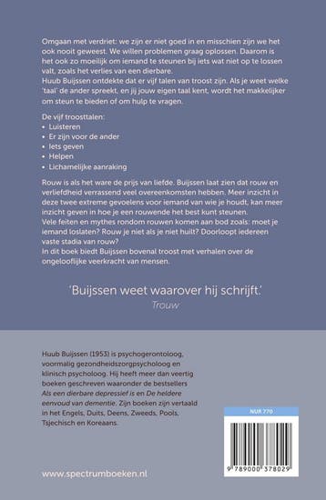 De vijf talen van troost 9789000378029 Huub Buijssen, Boeken, Verzenden, Gelezen, Huub Buijssen