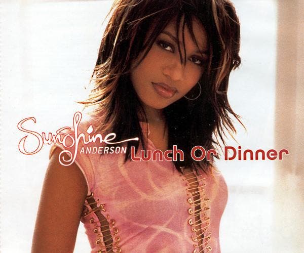 cd single - Sunshine Anderson - Lunch Or Dinner, Cd's en Dvd's, Cd Singles, Zo goed als nieuw, R&B en Soul, Verzenden