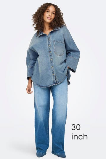 ONLY jeans CARWILLY wide Maat:, Kleding | Dames, Spijkerbroeken en Jeans, Verzenden, Nieuw, Overige kleuren