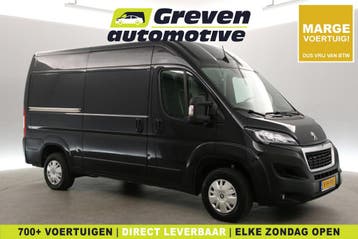 Peugeot Boxer 2.2 BlueHDI L2H2 | MARGE | Airco | Cruise |, Euro 6, Zwart, Nieuw, ABS