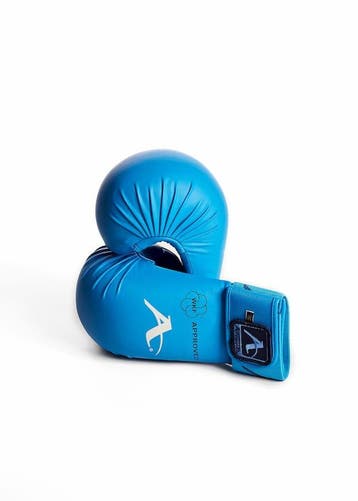 Karate-handschoenen (WKF-approved) Arawaza | Blauw (Maat: S), Verzenden, Nieuw, Karate, Vechtsportbescherming