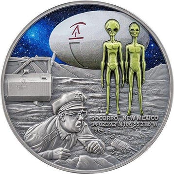 Kameroen. 200 Francs 2025 Interstellar Phenomena - Socorro