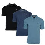 Donnay Donnay Heren - 3-Pack - Polo shirt Noah - Zwart /, Kleding | Heren, Polo's, Verzenden, Nieuw