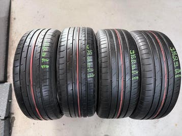 215/50/18 92W Falken Toyo 6/6.8mm Zomer GRATIS MONTAGE, 18 inch, Verzenden, Band(en), Personenwagen