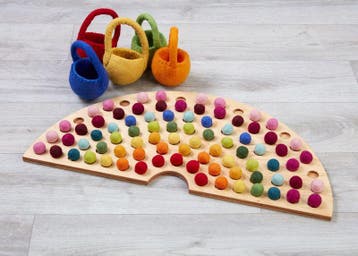 Cosy houten regenboog viltbal maker van €74,95 voor €37,48, Ophalen of Verzenden, Nieuw