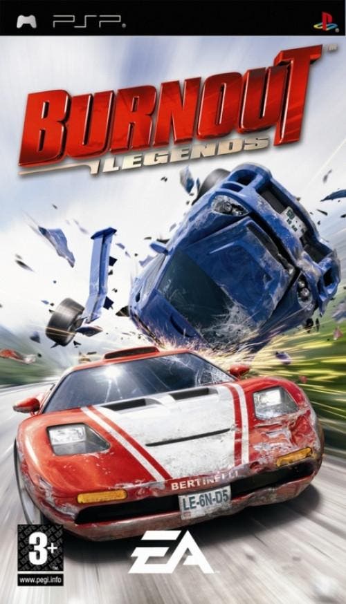 Burnout Legends (Sony PSP), Spelcomputers en Games, Games | Sony PlayStation Portable, Gebruikt, Verzenden