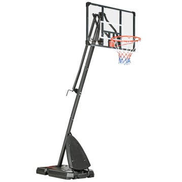 TRUUSK Verstelbare Basketbalstandaard 293-350 cm - Rolbaar S, Verzenden, Nieuw