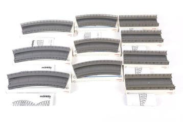 Märklin H0 - 74613/74618/74623 - Modeltrein brugdelen (10) -, Nieuw