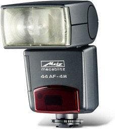 Metz Mecablitz 44 AF-4 M Flitser voor Minolta / Konica Minol, Verzenden, Zo goed als nieuw