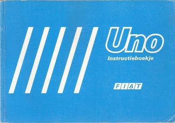 Instructieboekje FIAT Uno, Verzenden