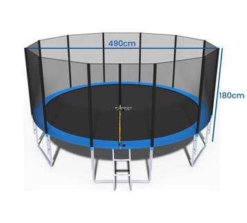 Professionele Trampoline 490cm | Max 150kg | Laatste Stuks!, Ophalen of Verzenden, Nieuw