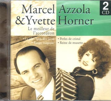 cd - Marcel Azzola - amp; Yvette Horner â Le Meilleur D., Verzenden, Zo goed als nieuw