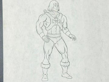 Filmation - originele animatietekening - He-Man and the, Nieuw in verpakking