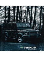 2002 LAND ROVER DEFENDER ACCESSOIRES BROCHURE ENGELS, Boeken, Nieuw, Author