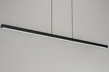 Rietveld Hanglampen - Zwart - Metaal, Verzenden, Nieuw