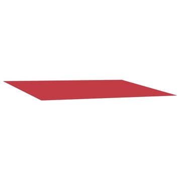 vidaXL Vervangingsdoek voor zonnescherm Rood 300 x 250 cm, Verzenden, Nieuw