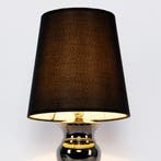 Tafellamp Steampunk metaal 48xØ22 cm E14 zwart, Huis en Inrichting, Lampen | Tafellampen, Verzenden, Nieuw