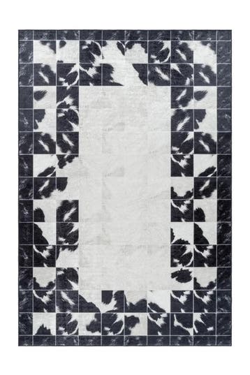 Wasbaar Vloerkleed | Fiesta | Zebra | Zwart | 200x290 cm, Verzenden, Nieuw