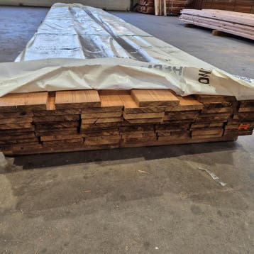 Thermo Vuren Ruw/Geschaafde Plank 4800x140x20mm, Ophalen of Verzenden, Nieuw