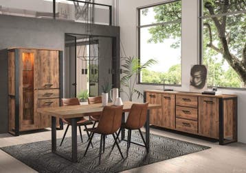 Woonkamerset Obdam - industriele woonkamers, Nieuw