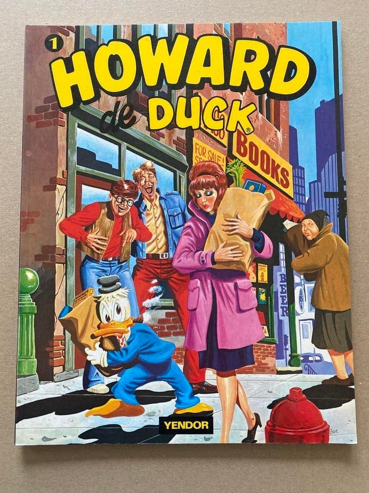 Marvel Comic - Howard de Duck - Parodie op superhelden, Boeken, Strips | Comics, Amerika, Zo goed als nieuw, Eén comic, Verzenden