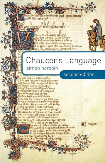 9780230293793 Chaucers Language | Tweedehands, Verzenden, Zo goed als nieuw, Simon Horobin