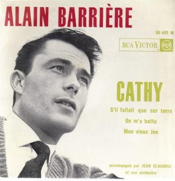 Alain Barrière Accompagné Par Jean Claudric Et Son Orchestre, Ophalen of Verzenden, Gebruikt