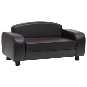 Hondenbank 80cm | Kunstleer Bruin | Retourdeal 34% Korting, Ophalen of Verzenden, Nieuw, Overige