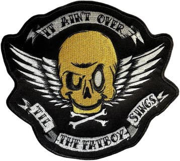 Fatboy Slim - Skull - Opstrijk Patch officiële merchandise, Ophalen of Verzenden, Nieuw, Kleding