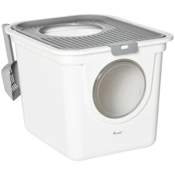 TRUUSK Kattenbak met Deksel en Schep - Tot 5 kg - Binnen geb, Diversen, Verzenden, Nieuw