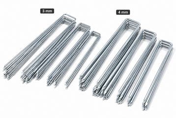 Professionele Gronddoekpennen 15, 20 en 30 cm – 3 mm en 4 mm, Tuin en Terras, Verzenden, Nieuw, 20 m² of meer, Kunstgras