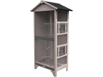 Flamingo Cottage Nevada - Houten volière 78x57x157,5 cm - 8, Verzenden, Zo goed als nieuw