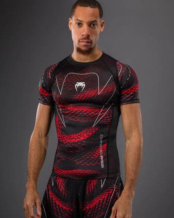 Venum Matupa Rashguard – Zwart/Rood/Zilver | Premium compres, Ophalen of Verzenden, Nieuw