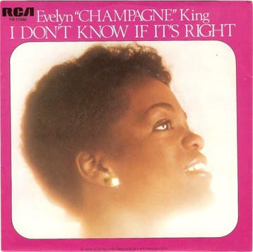 vinyl single 7 inch - Evelyn Champagne King - I Dont K..., Verzenden, Zo goed als nieuw, 7 inch, Pop