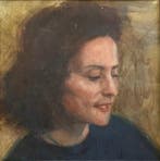 Franse school (XX) - Portrait of a Lady - NO RESERVE