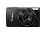 Canon -  Ixus 285 Hs A Black Compactcamera  - Zwart, Verzenden, Canon, Compact, Nieuw