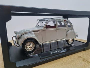Norev 1:18 - Modelauto - Citroen 2CV AZAM Rose Grey, Nieuw