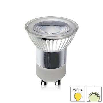 Eco LED mini spot GU10 | MR11 – GU11 spot 35 mm | 3 watt, Verzenden, Nieuw, Bajonetsluiting, Overige typen