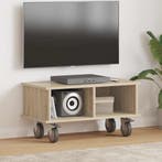 vidaXL TV-standaard Sonoma Eiken 68,5 x 35 x 35 cm Bewerkt, Huis en Inrichting, Kasten | Televisiemeubels, Minder dan 50 cm, Verzenden