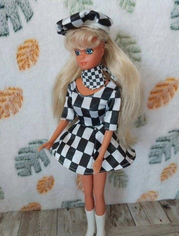 SIMBA-TOYS - Pop Steffi Love Chess Dress Dalmatiens -