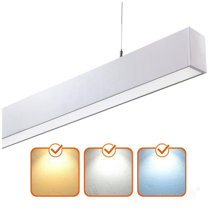 LED Lineair hangarmatuur | Kantoorlamp | Wit | 120cm | 40W, Zakelijke goederen, Kantoor en Winkelinrichting | Kantoormeubilair en Inrichting