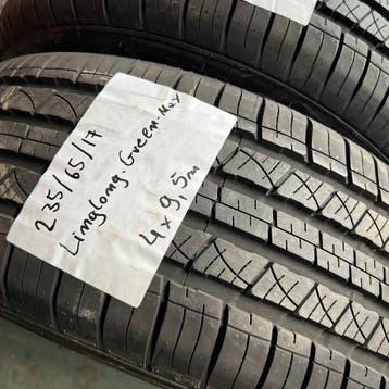 4 x Linglong 235-65-17 Zomerbanden 9,5mm, Gebruikt, 17 inch, Ophalen of Verzenden, 235 mm