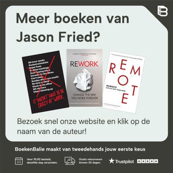 It Doesnt Have to Be Crazy at Work - Jason Fried, Verzenden, Gelezen, Jason Fried